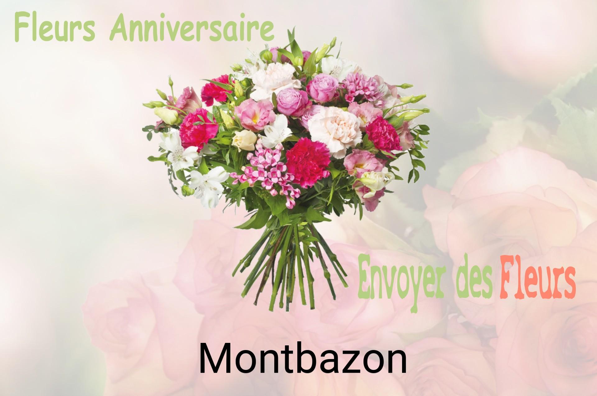 Bouquet de fleurs d’anniversaire livré à Montbazon
